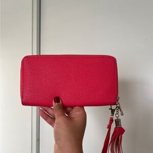 Elegant Pink & Blue Women's Wallet